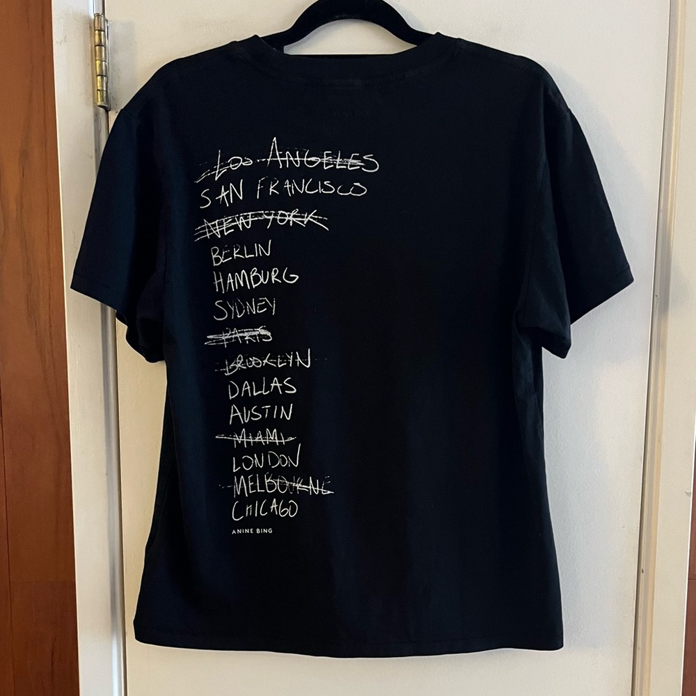 Anine Bing Walker Doodle Graphic Tee - Picture 3 of 5